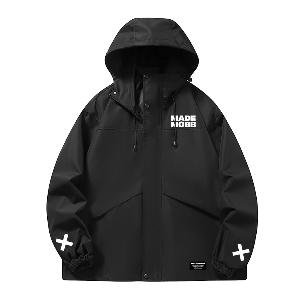 KANSAS CITY Full Zip Jacket - Black – MADE MOBB