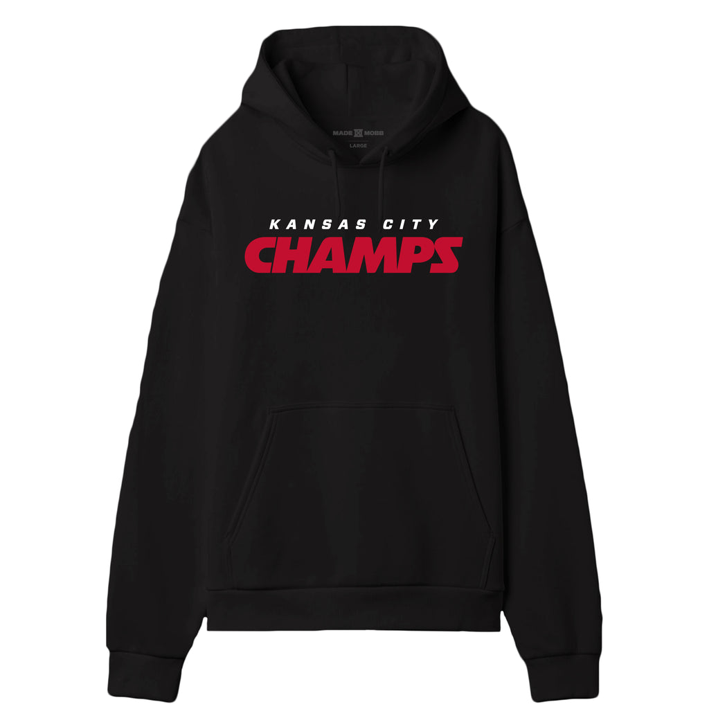 LVII KC CHAMPS Hoodie - Black – MADE MOBB