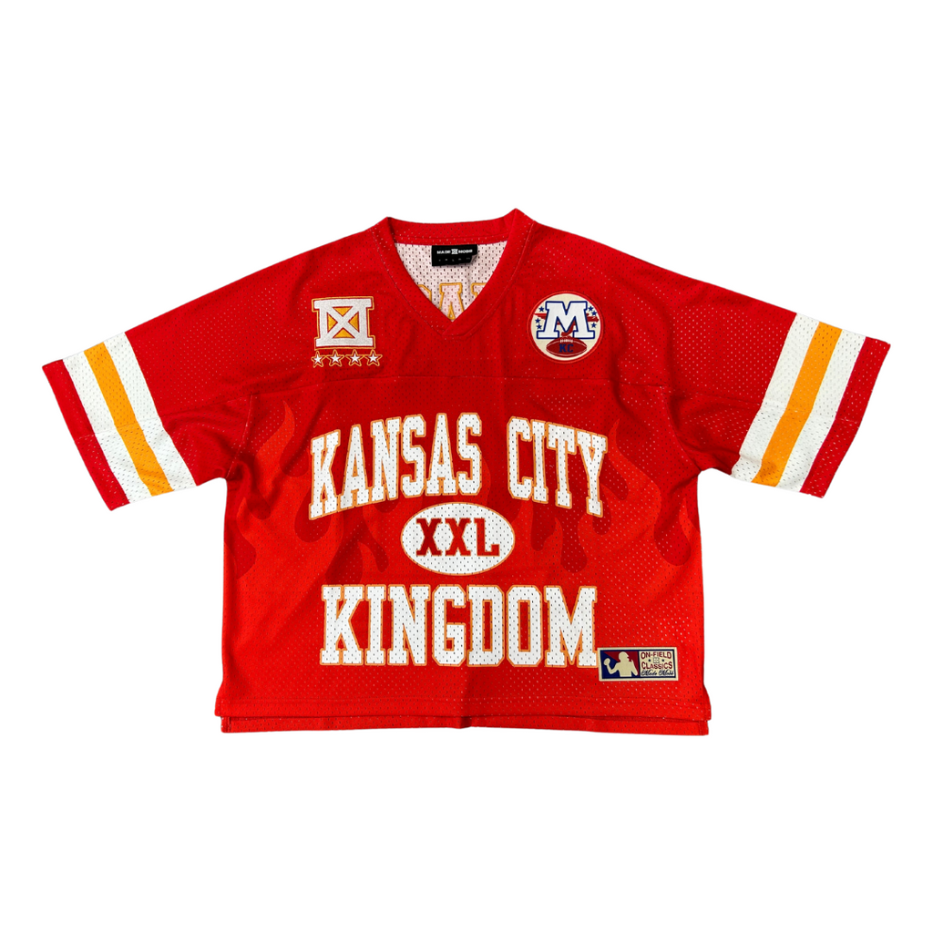 KINGDOM 15 Crop Jersey - Red