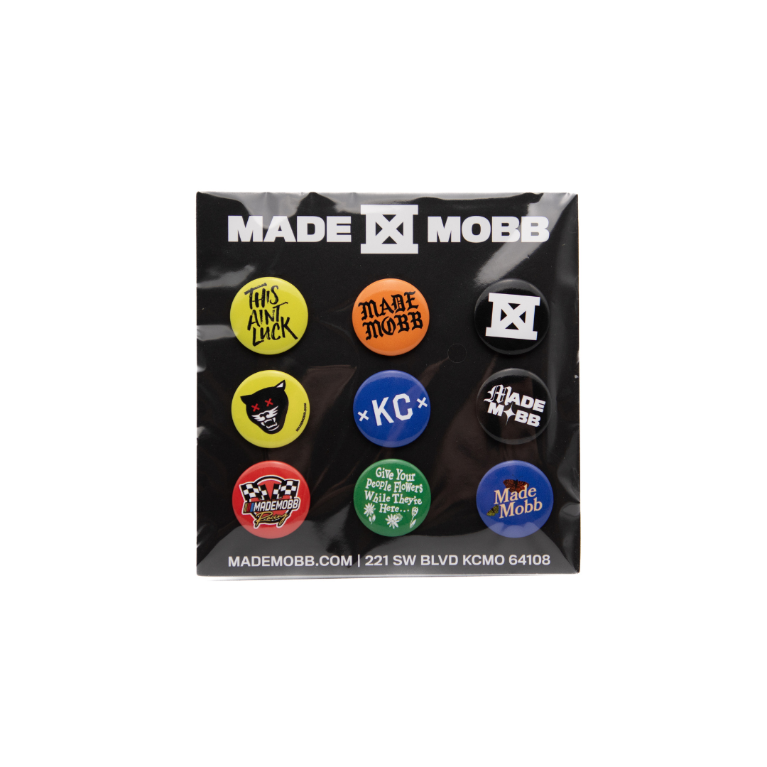 MADE MOBB BUTTON PACK (9)