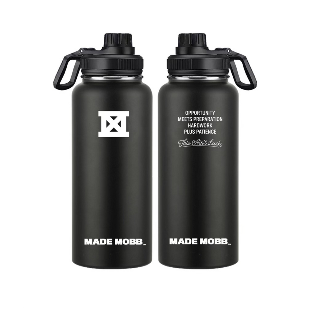 MADE MOBB 32 oz Water Bottle - Black