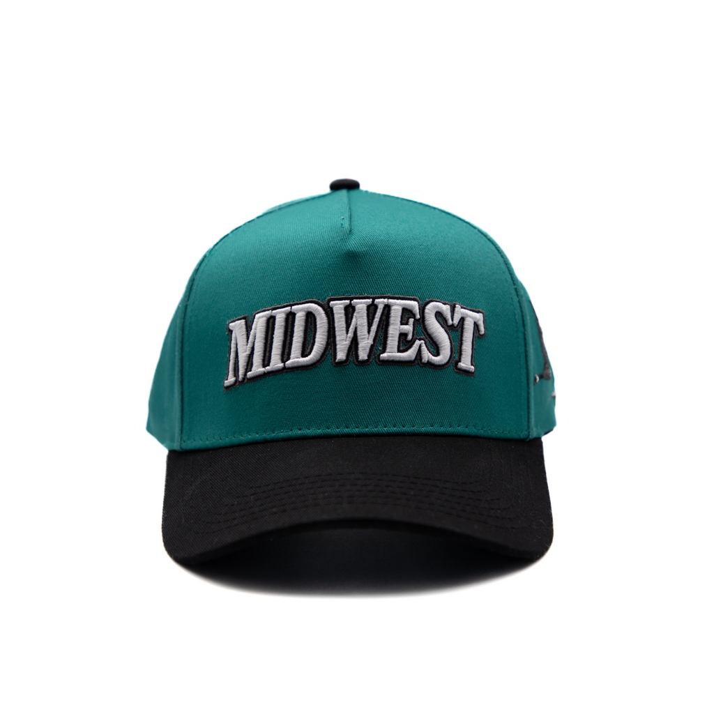 MIDWEST Hat - Seafoam/ Black