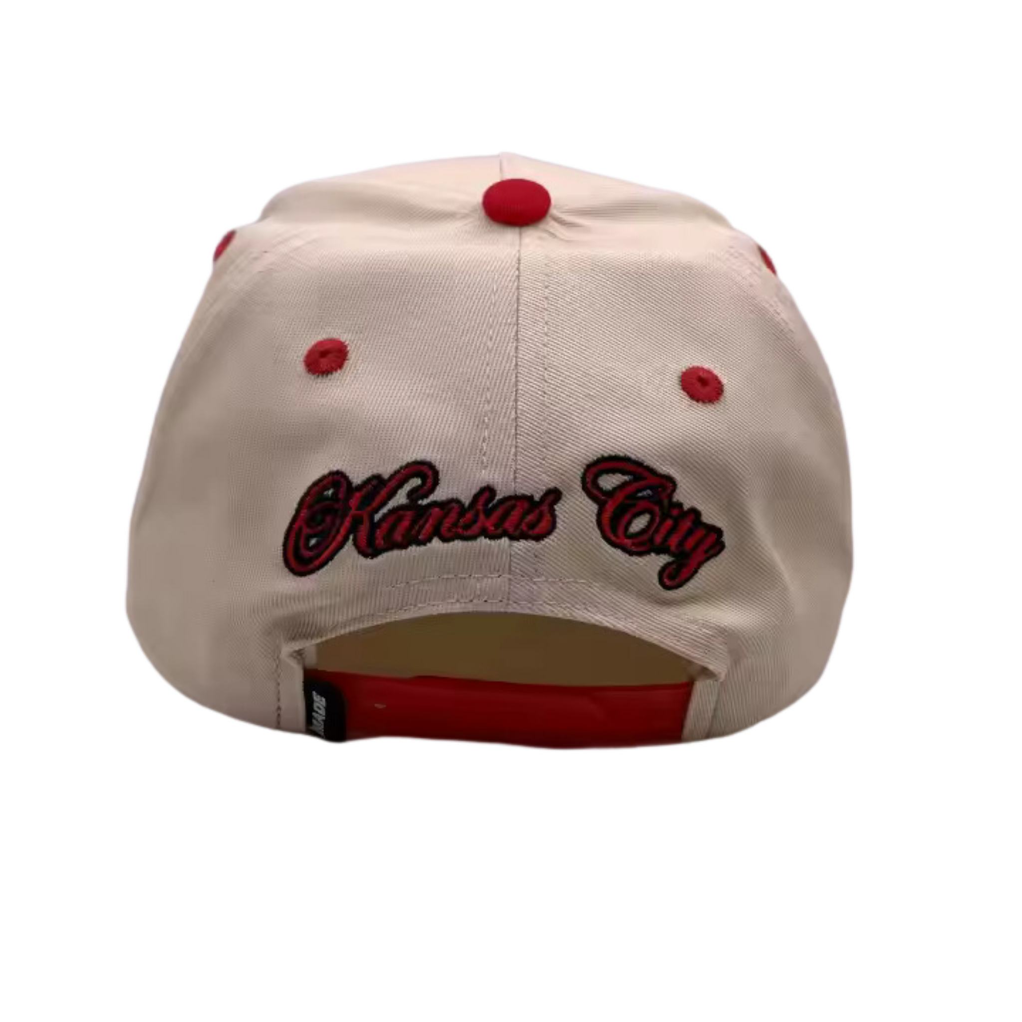 Kingdom Retro Snapback - Red/Cream