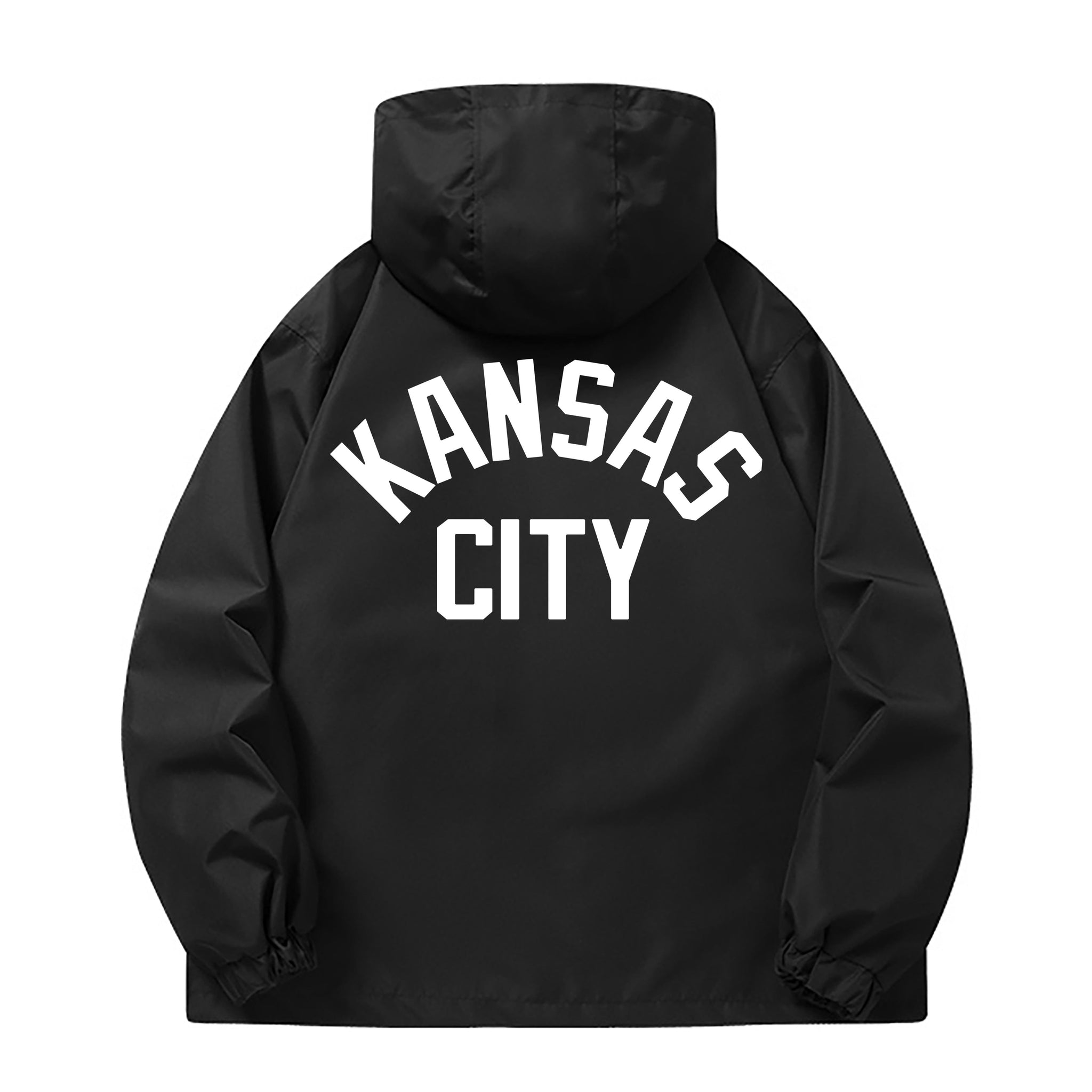 KANSAS CITY Full Zip Jacket - Black