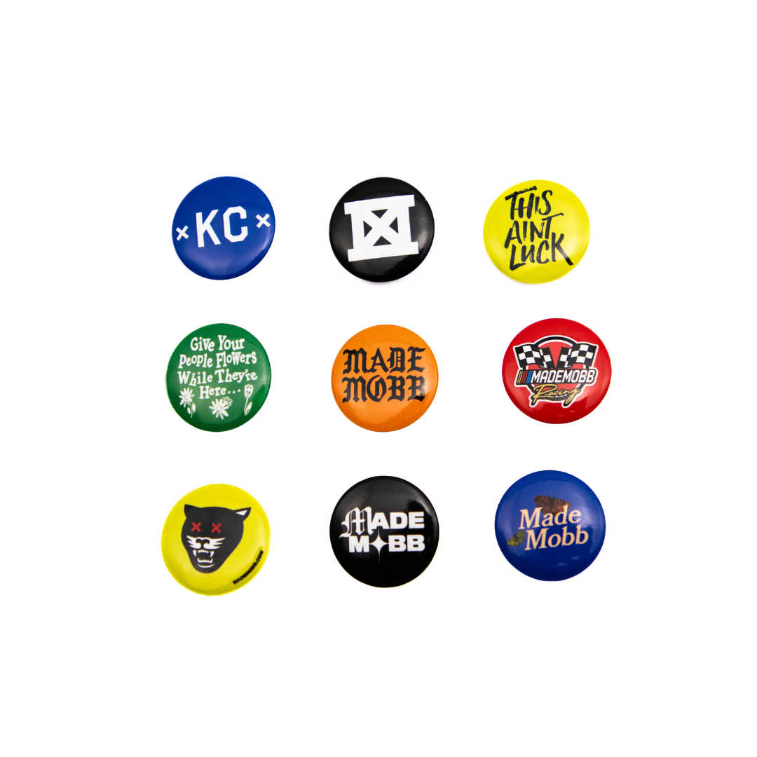 MADE MOBB BUTTON PACK (9)