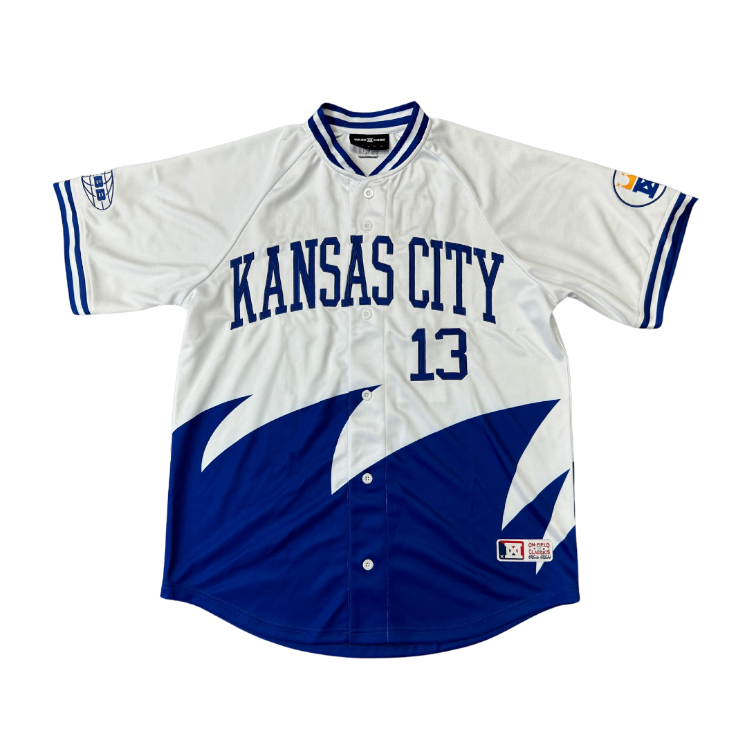 KC Button Up Baseball Jersey