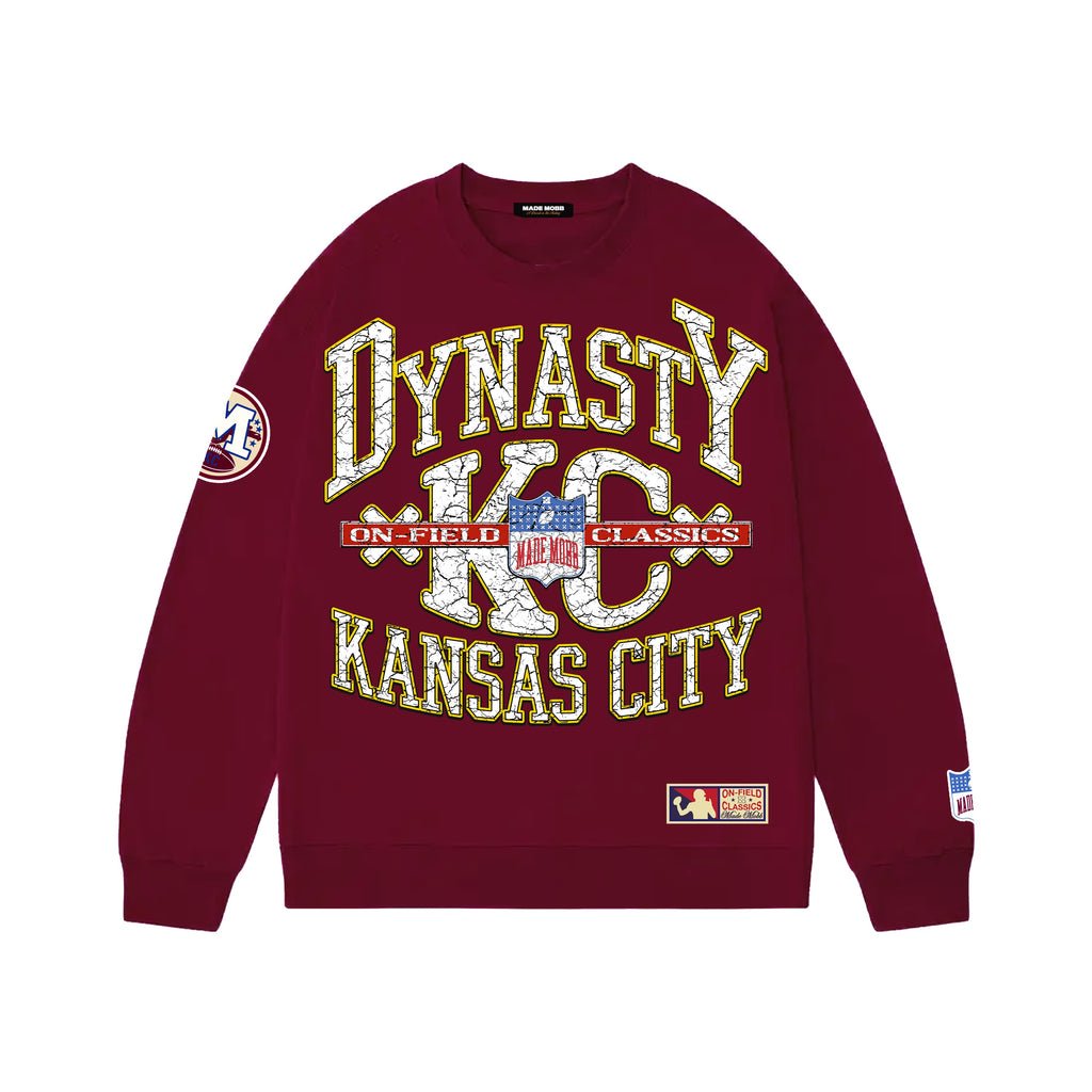 KC Dynasty Crewneck - Maroon