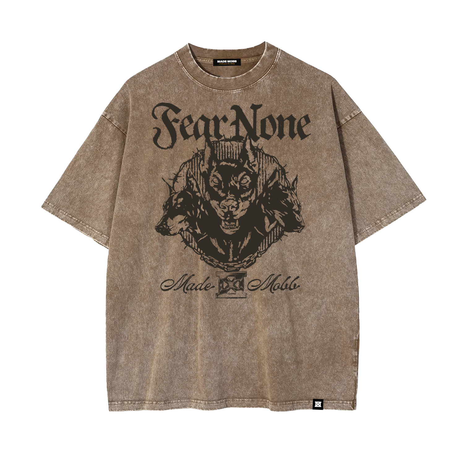 Fear None Tee - Stone