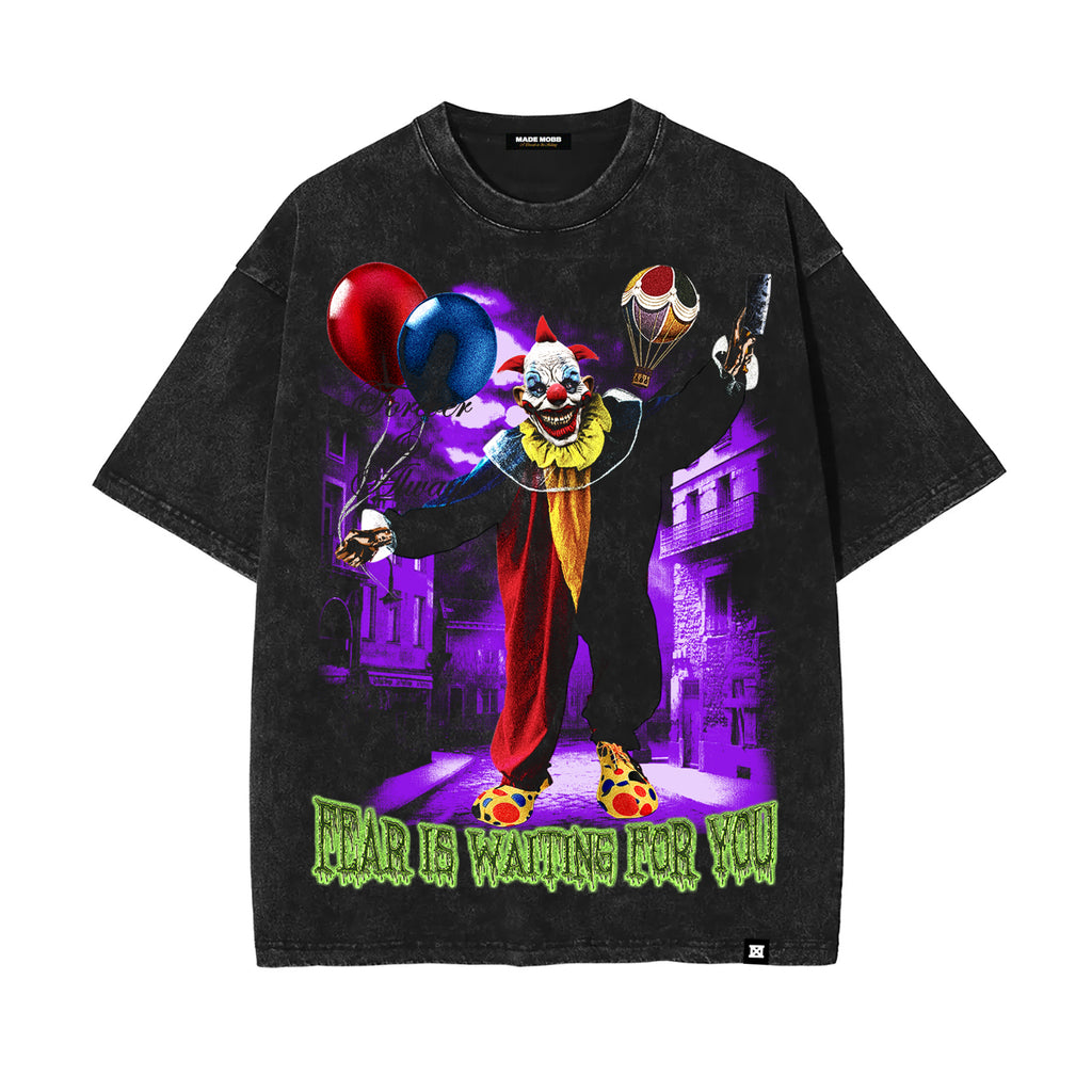 Clown Haunt Tee - Worlds of Fun X MADE MOBB