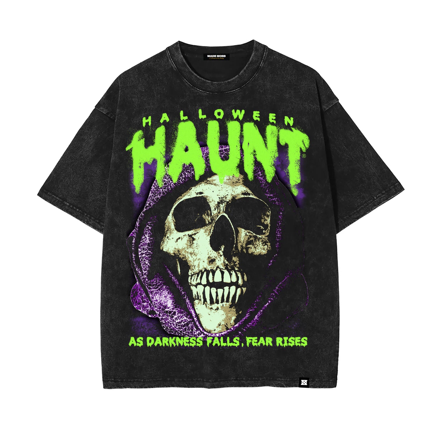 Reaper Haunt Tee - Worlds of Fun X MADE MOBB