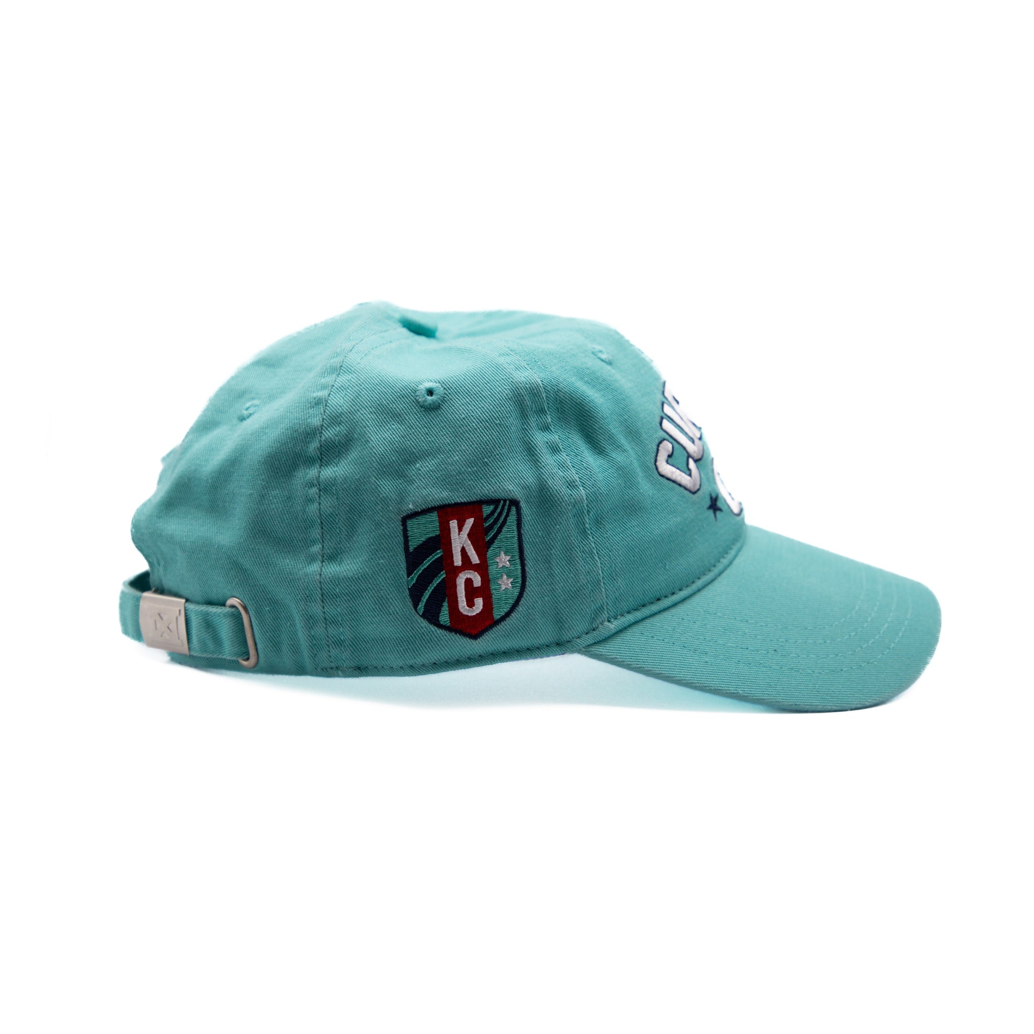 CURRENT CITY Dad Hat - Teal - KC CURRENT X MADE MOBB