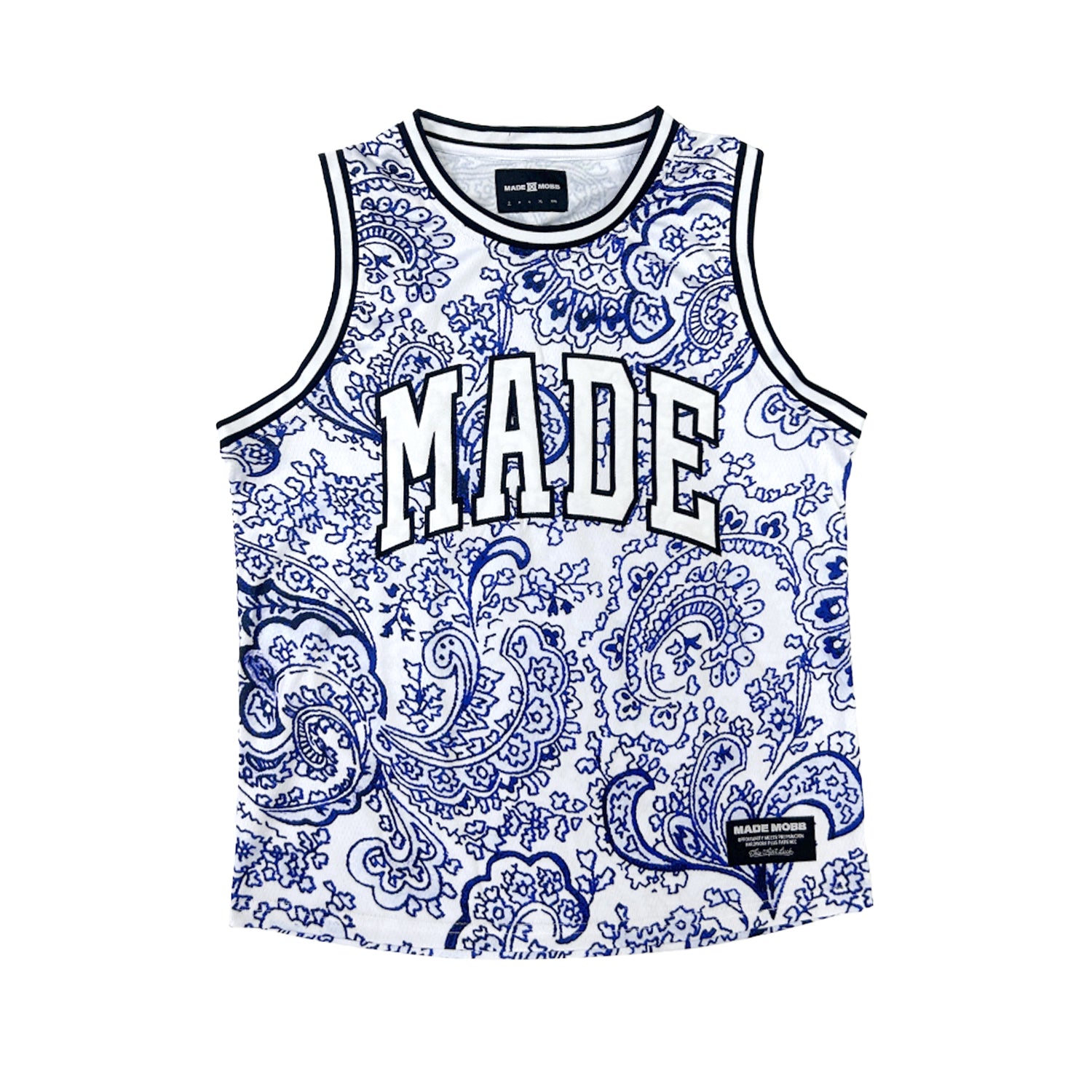 MADE Basketball Jersey - Blue China