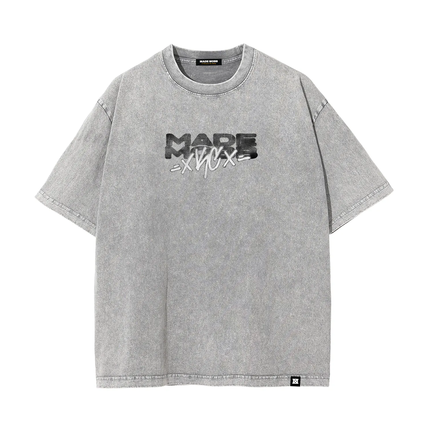 City of Fountains KC Tee - Silver