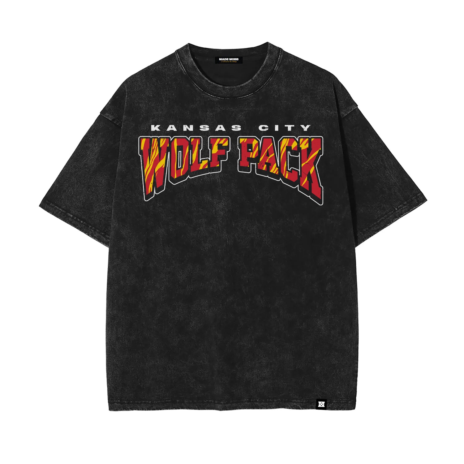 KC Wolf Pack Tee - Black