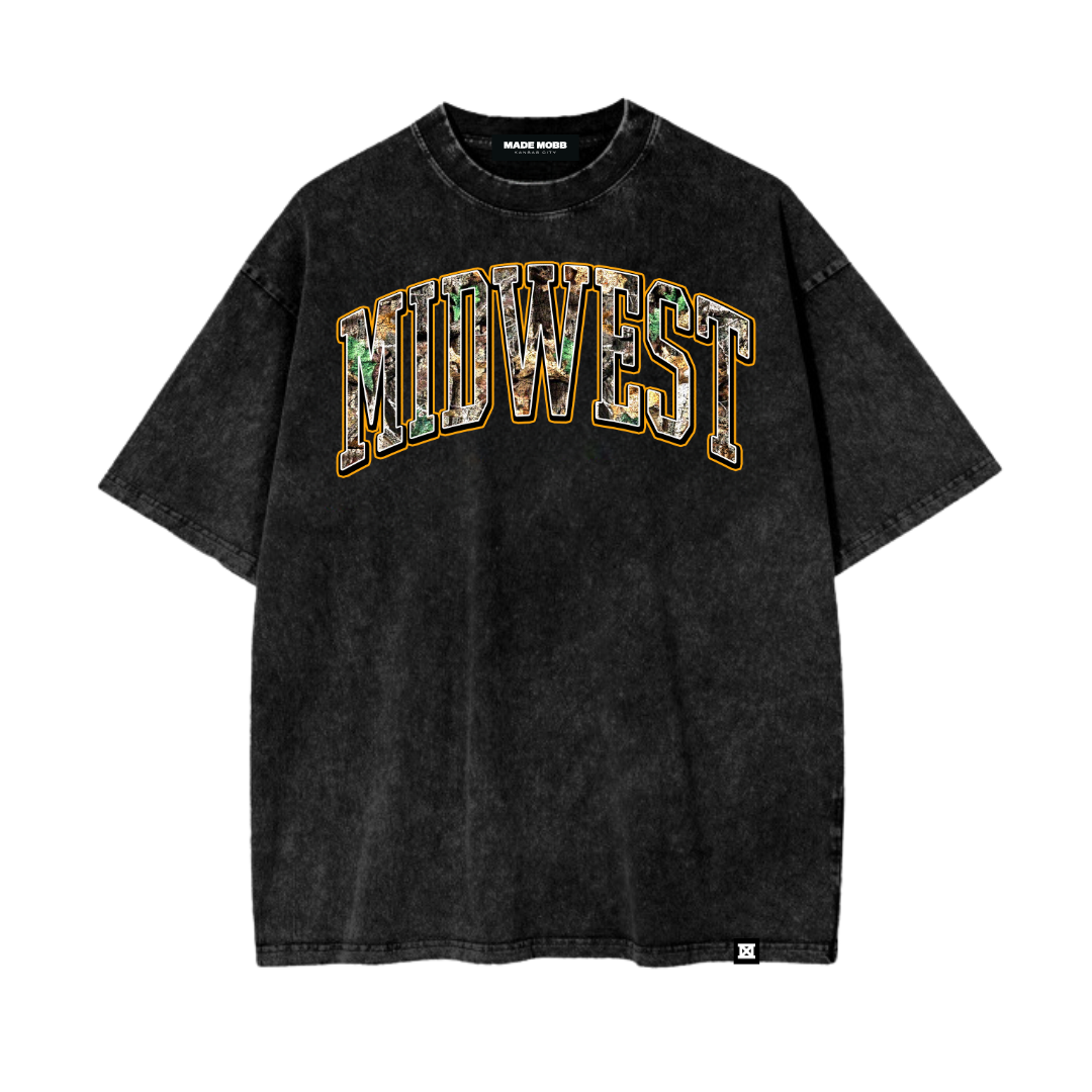 MIDWEST Camo Tee - Black