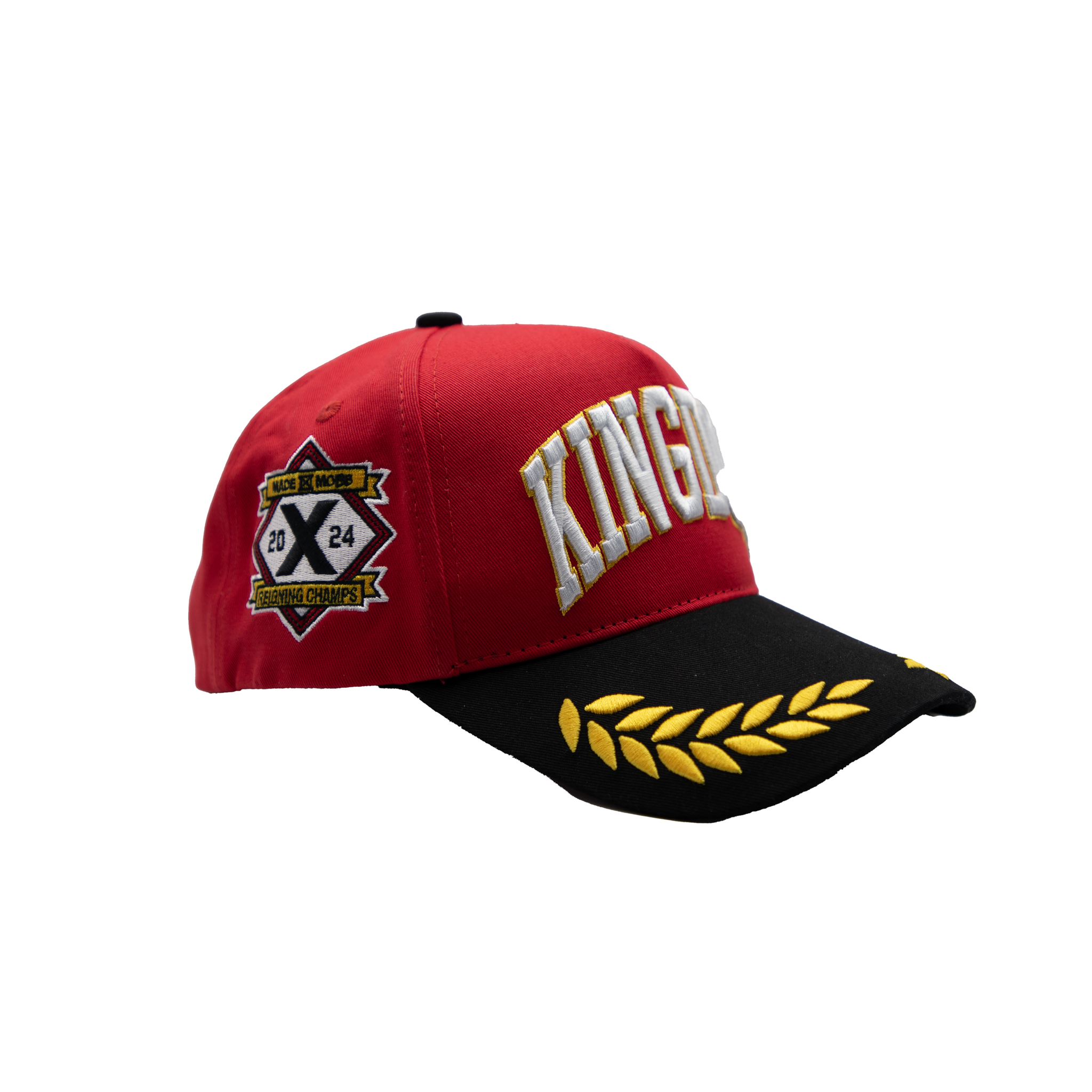 Kingdom Snapback - Black/Red