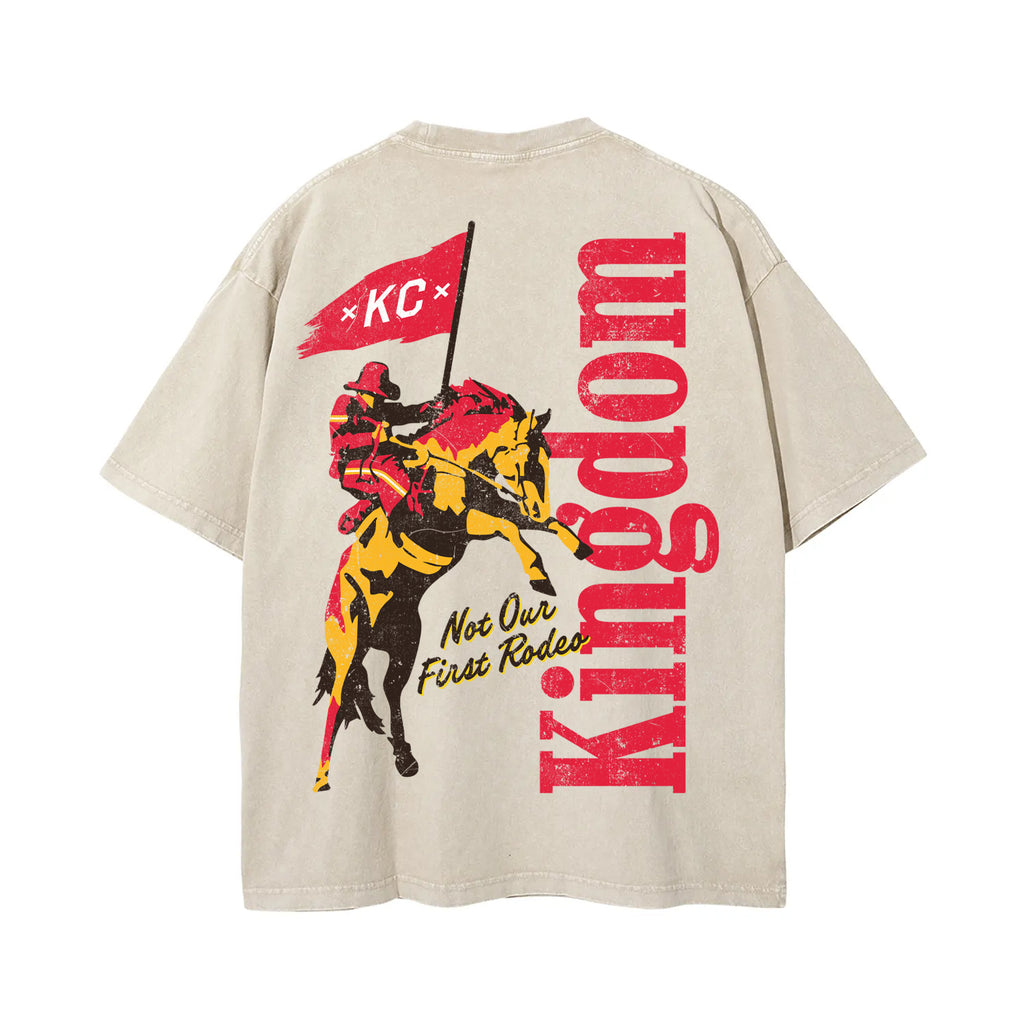 Not Our First Rodeo Tee - Cream