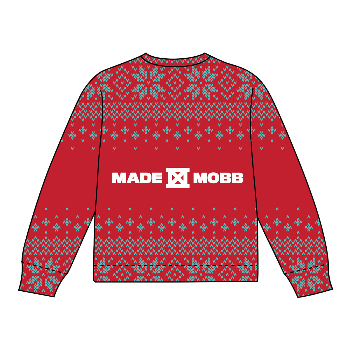 PRE-ORDER: KC CURRENT Holiday Knit Sweater - UNITED WAY X MADE MOBB