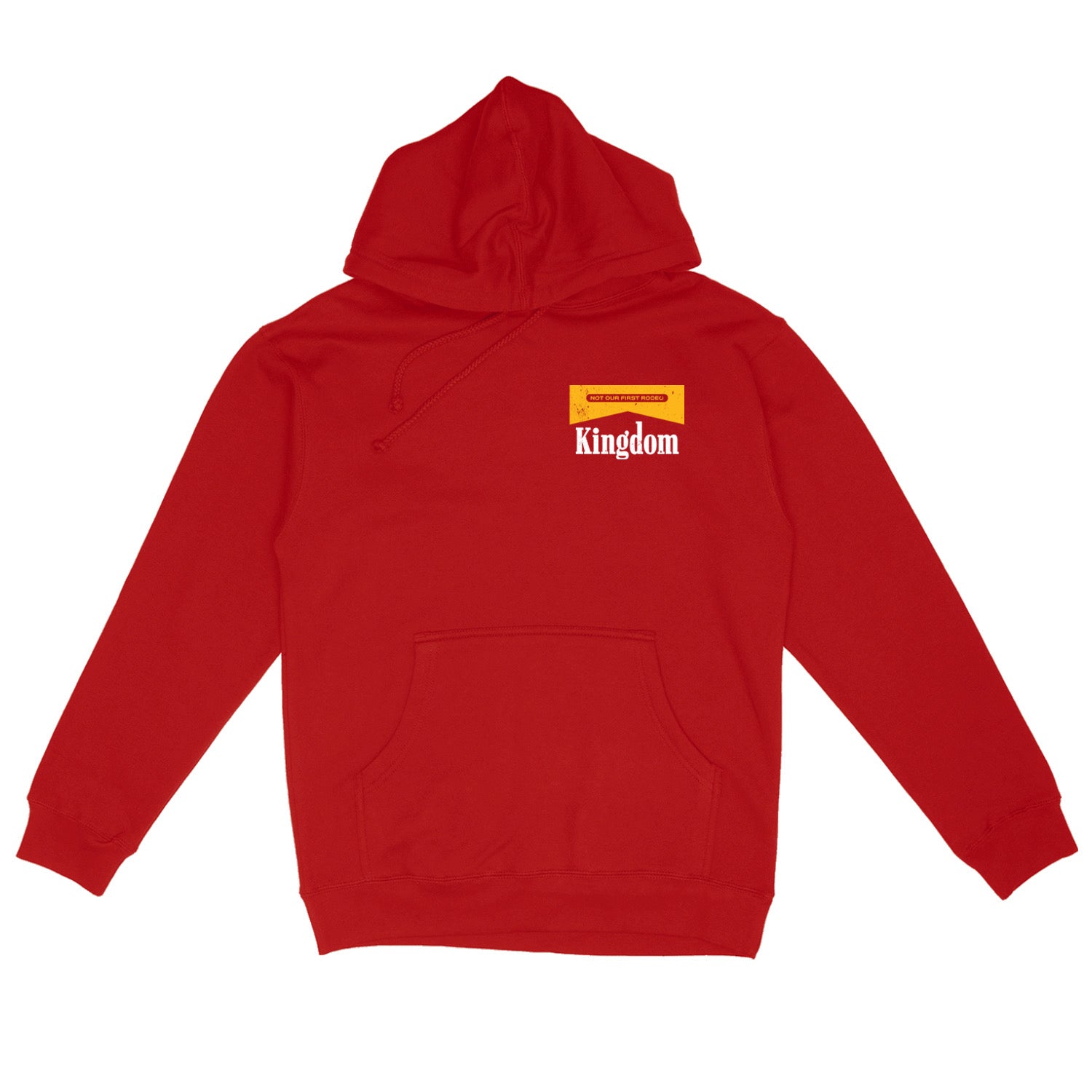 PRE-ORDER: Not Our First Rodeo Hoodie - Red