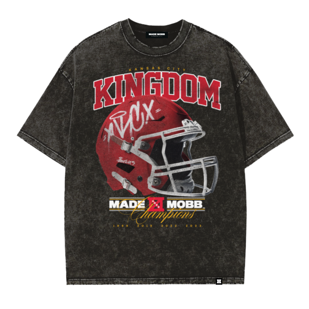 Kingdom Helmet V2 Tee - Black