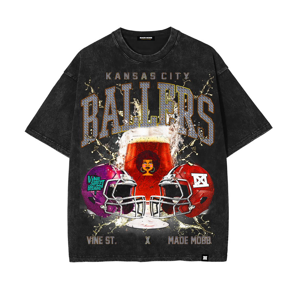 KC Ballers Tee - Vine Street Brewing X MADE MOBB