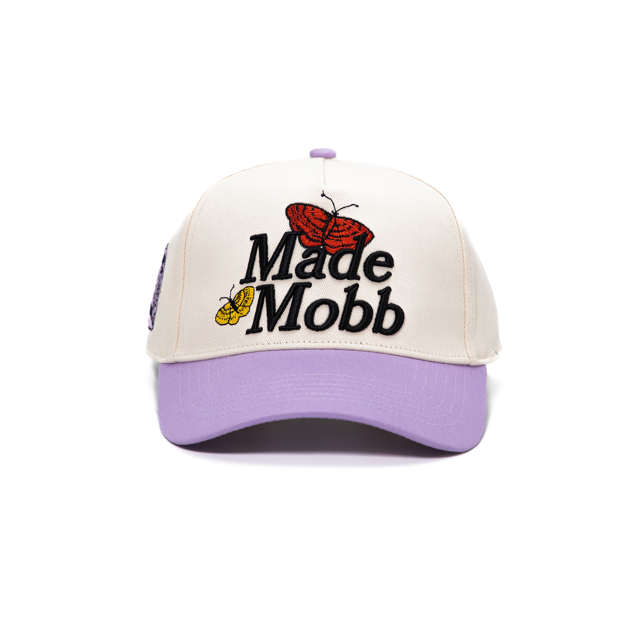 MADE Butterfly Snapback - Lavender/Cream