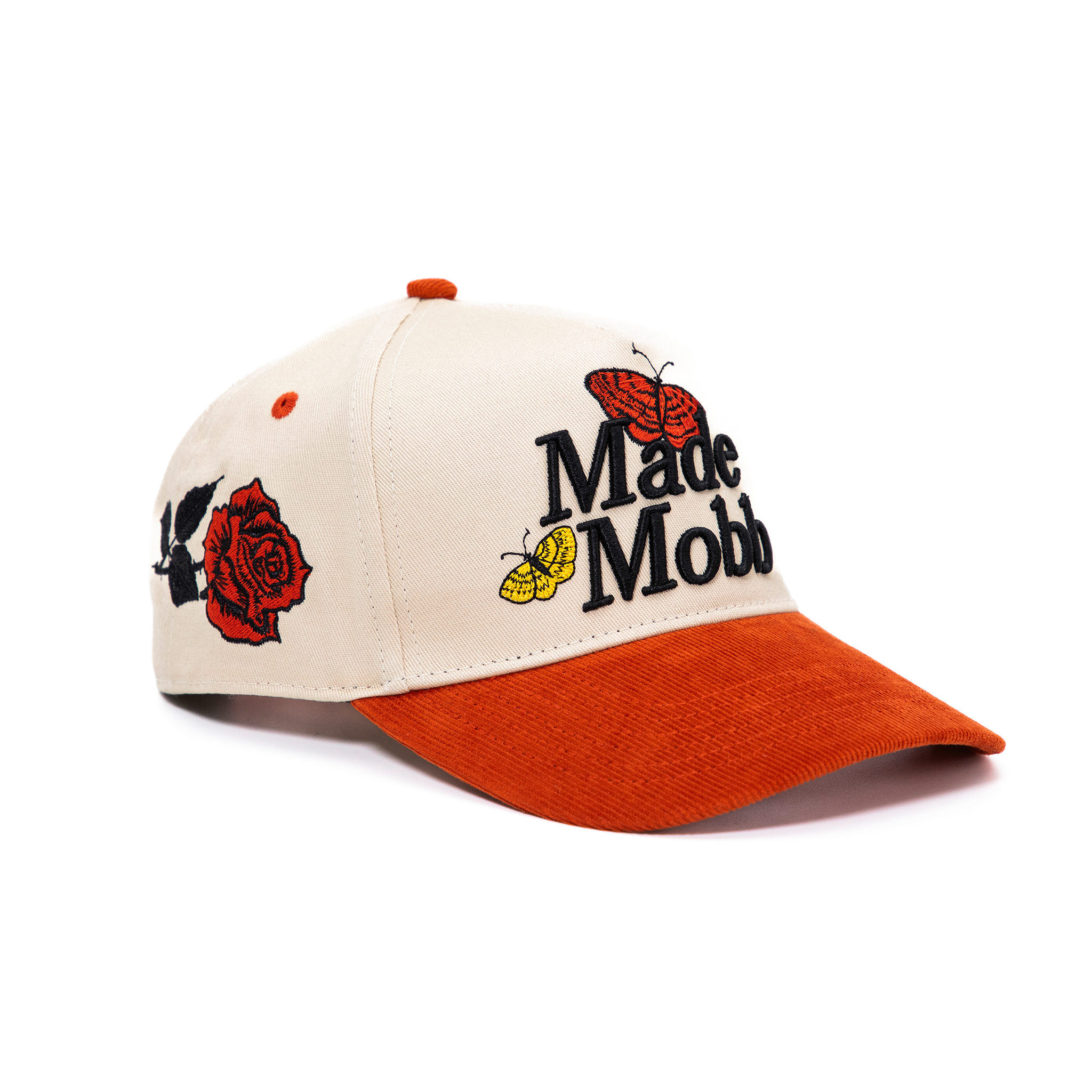 MADE Butterfly Snapback - Rust/Cream