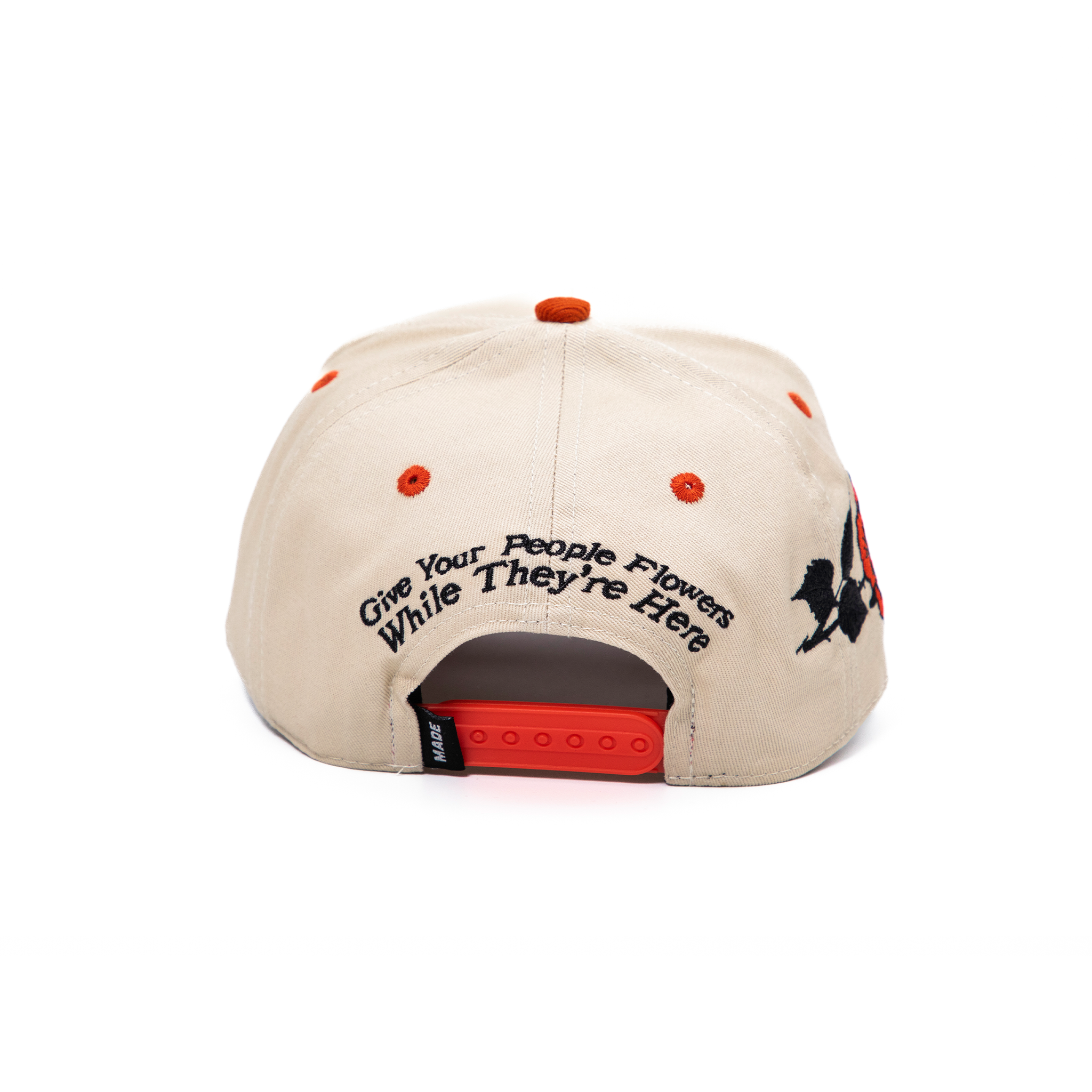 MADE Butterfly Snapback - Rust/Cream