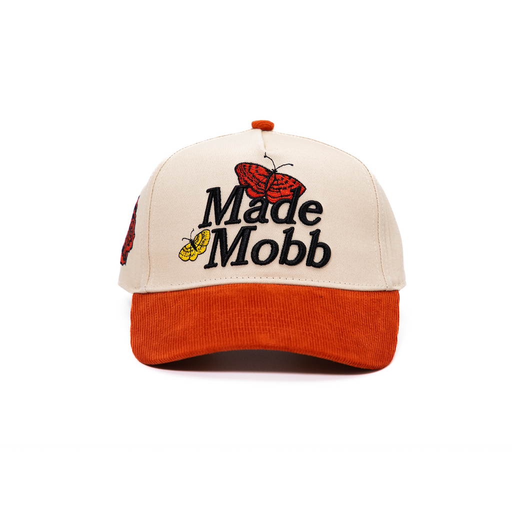 MADE Butterfly Snapback - Rust/Cream