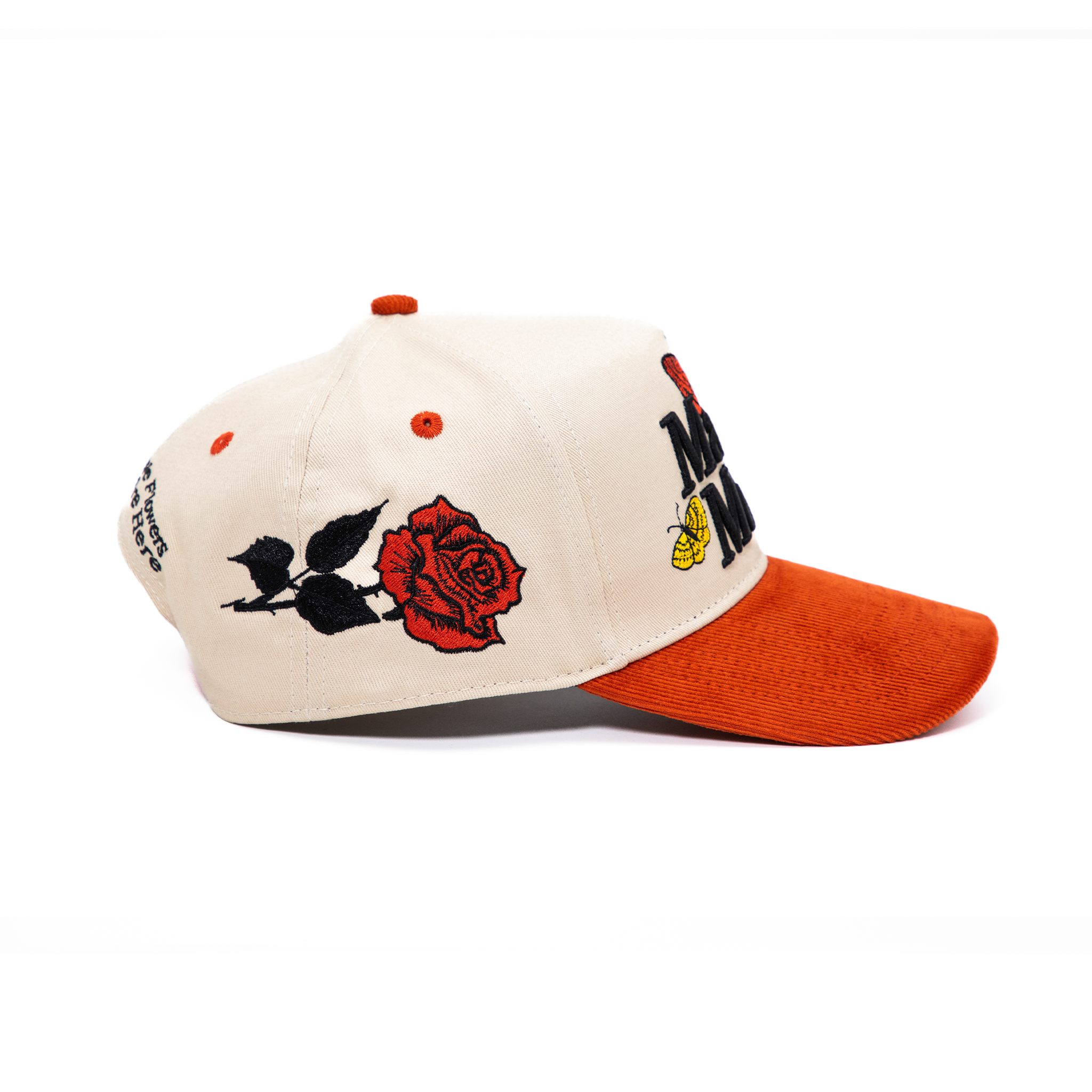 MADE Butterfly Snapback - Rust/Cream