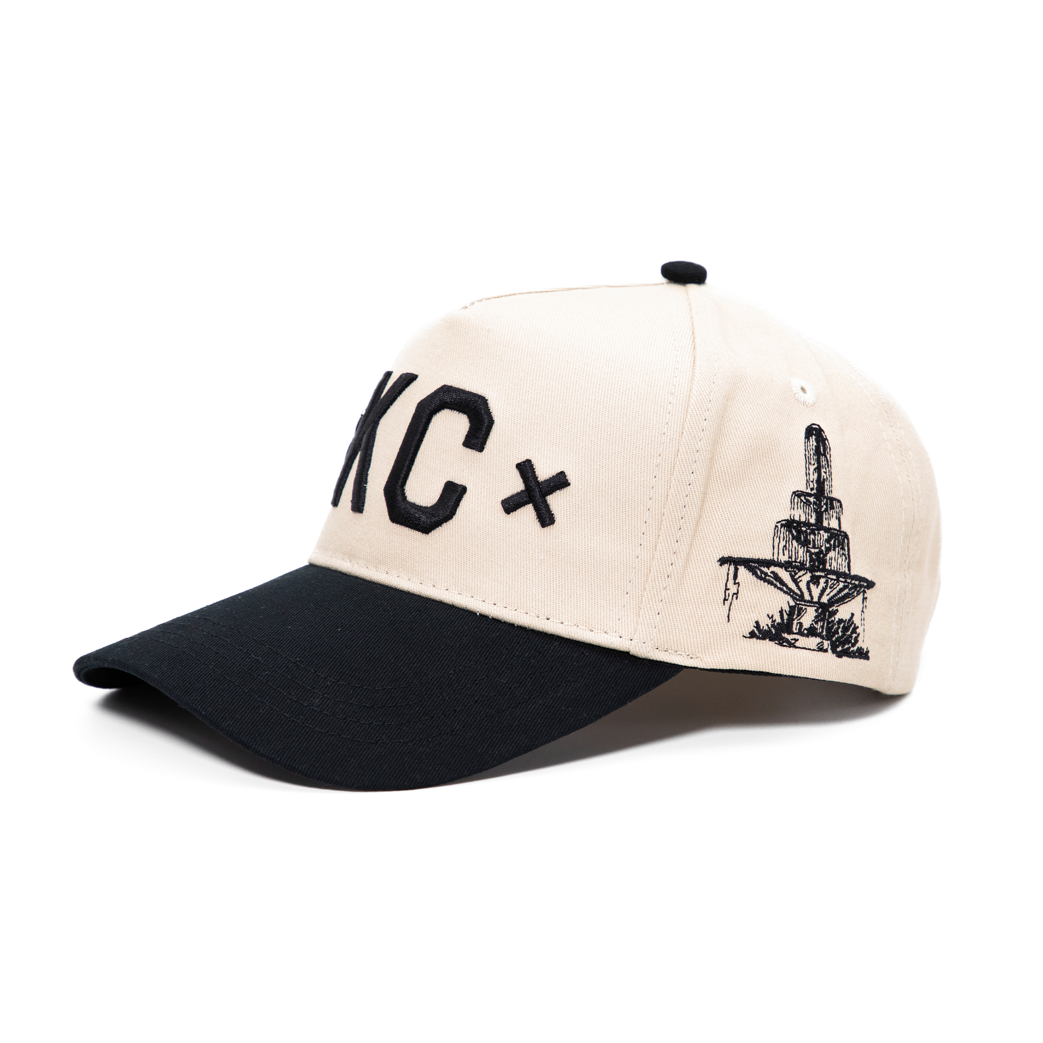 Signature KC Snapback - Black/Cream