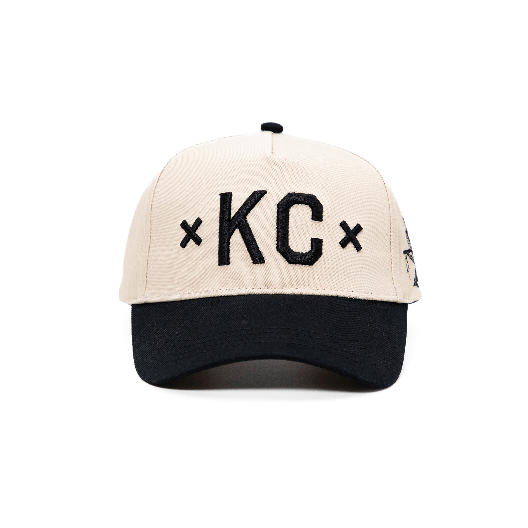 Signature KC Snapback - Black/Cream