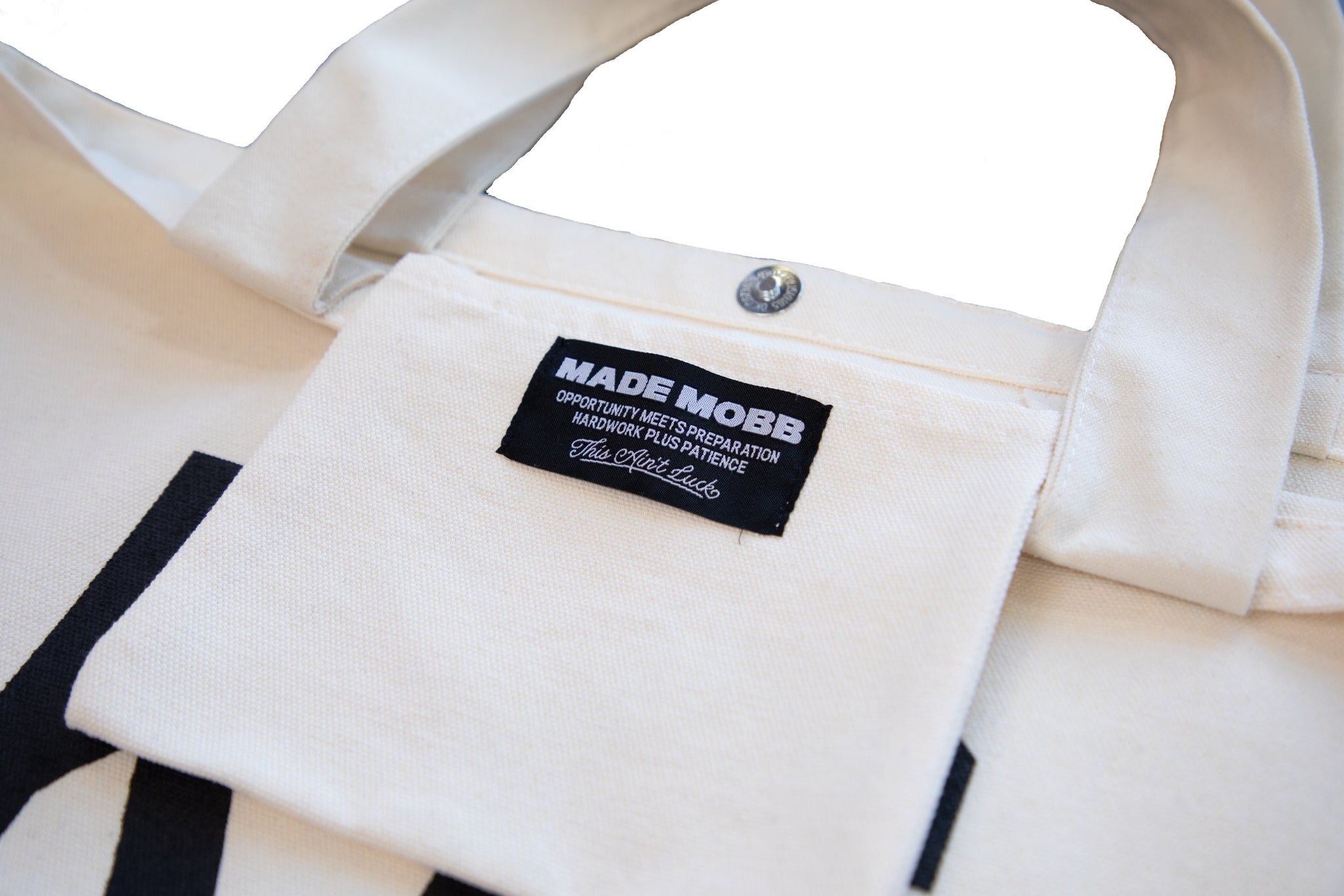 Signature KC Tote Bag - Cream